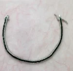 4MM SQ CZ TENNIS BRACELET 18cm