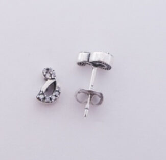 CZ STUD EARRING