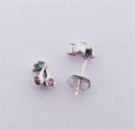 CZ CHERRY STUD EARRING
