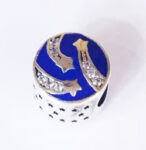 CZ ENAMEL SHOOTING STARS BEAD