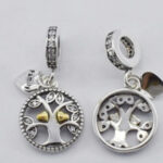 CZ TREE OF LIFE 2CL CHARM