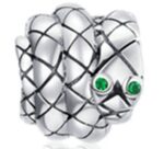 CZ SNAKE BEAD