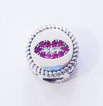 CZ LIPS BEAD