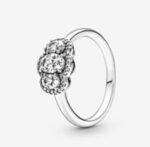 CZ 3 OVAL STONES ON TOP RING