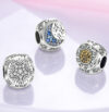 CZ STAR & MOON BEAD