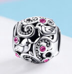 CZ BIRD FLOWER BEAD