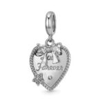 CZ HEART FOREVER LOVE CHARM