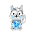 CZ ENAMEL CAT BEAD