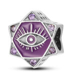 CZ ENAMEL EVIL EYE BEAD