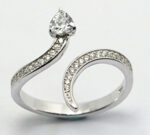 CZ SNAKE RING