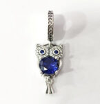 CZ OWL CHARM