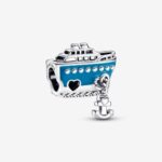 CZ ENAMEL CRUISE SHIP BEAD
