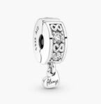 CZ STOPPER WITH HANGING HEART ALWAYS