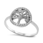 CZ TREE OF LIFE RING