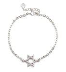 CZ STAR OF DAVID BRACELET