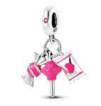 CZ ENAMEL 3 PCS CANDY CHARM