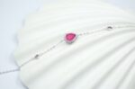 CZ PEAR MULTI COLOR BRACELET