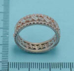 CZ BAND RING WITH BAGUETTE