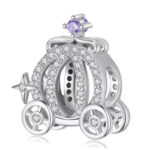 CZ CARRIAGE BEAD