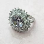 FANCY CZ RING WITH CENTER STONE