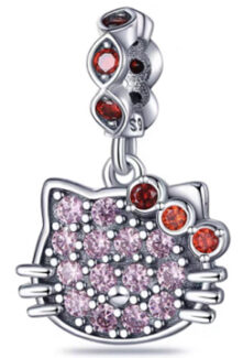 CZ KITTY CHARM