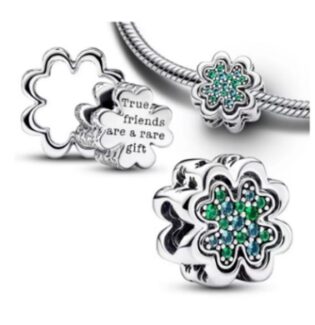 CZ FLOWER BEAD