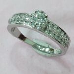 CZ RING WITH CENTER STONE