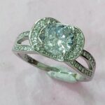 CZ RING WITH CENTER STONE