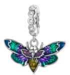 CZ ENAMEL BEE CHARM