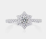 CZ RING ROUND CENTER STONE