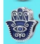 ENAMEL HAND WITH EYE