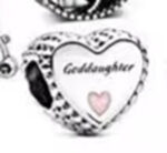CZ HEART SHAPE BEAD