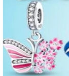 ENAMEL BUTTERFLY WITH DIFFERENT WINGS CHARM