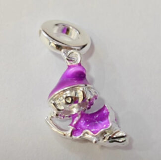 ENAMEL GIRL CHARM