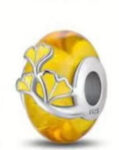 MORENO GLASS BEAD YELLOW