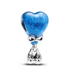 ENAMEL BABY BOY HEART BEAD