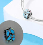ENAMEL LEAFS BEAD
