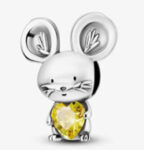 ENAMEL CZ MICE BEAD