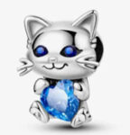 ENAMEL CZ CAT BEAD