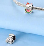 ENAMEL CAT BEAD