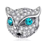 CZ CAT FACE BEAD