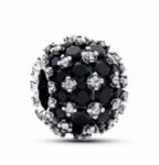 CZ ENAMEL ROUND BEAD