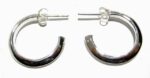 TRIANGLE TUB HOOP EARRING 2.5X35mm