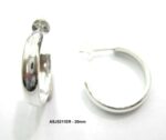 PLAIN HOOP EARRING 3X45mm
