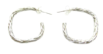 SQUARE TWISTED EARRING