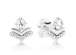 CZ 2 PART EARRING