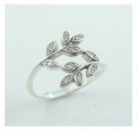 MICRO SETTING CZ VINES RING