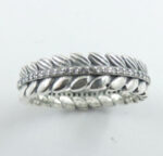 MICRO SETTING CZ BAND RING