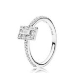 MICRO SETTING CZ AND EMERALD CZ RING