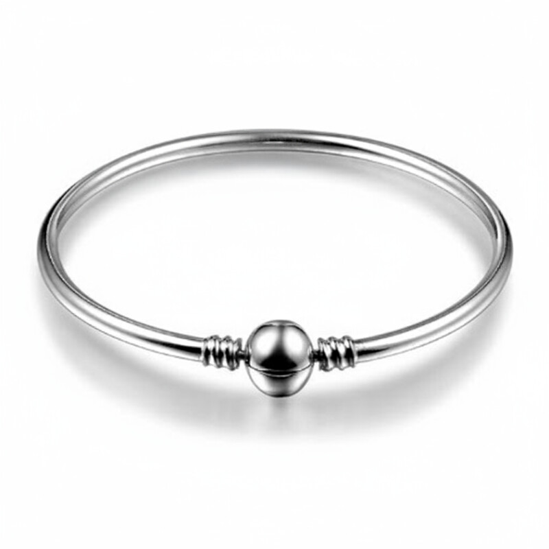 2.5mm BANGLE WITH ROUND LOCK 18cm ASJ1676BN2.5-18
